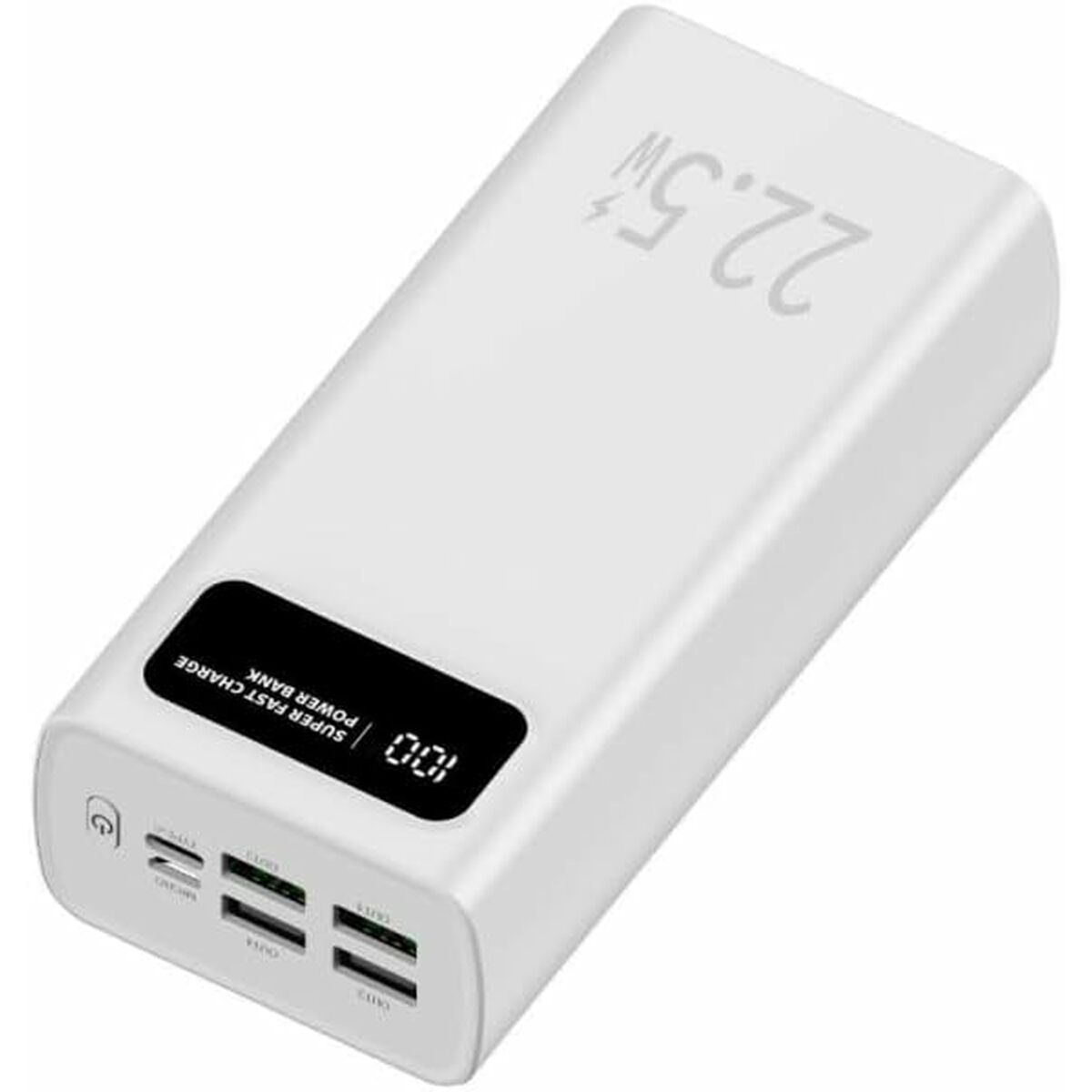 Powerbank LEOTEC LEPOW30W22W Blanc 30000 mAh