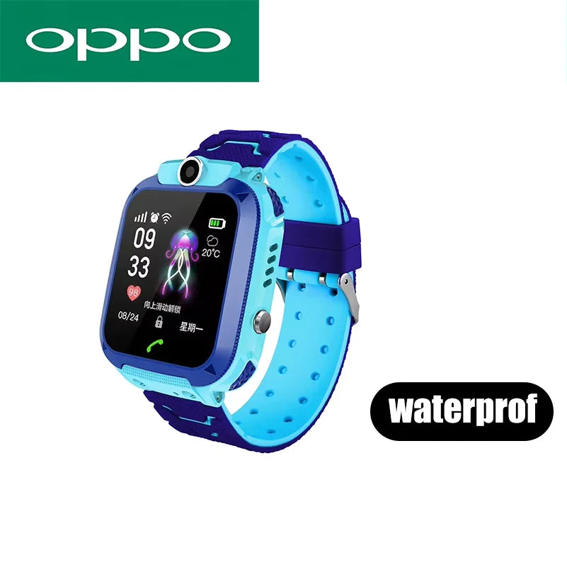 Xiaomi 4G enfants montre intelligente Mini enfants téléphone avec appel SOS caméra 3 en 1 dessin animé montre fille garçon anniversaire cadeau de noël 2025New