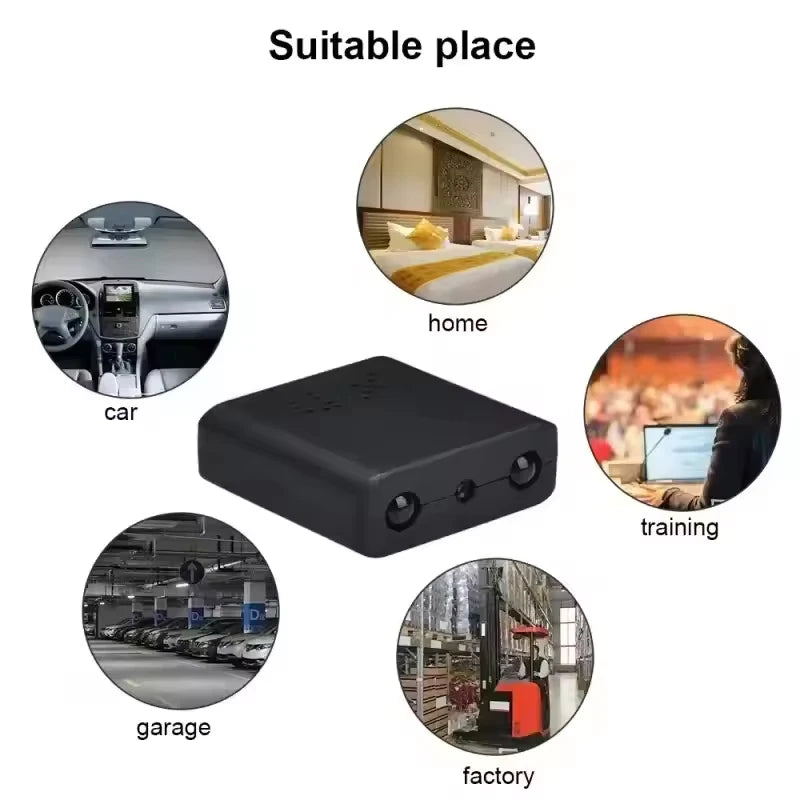 1080P HD Mini caméra Wifi XD fil caméra intelligente sécurité à domicile intérieure antivol caméra IP vidéo voix APP caméra en temps réel