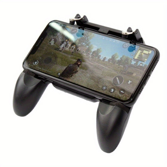 W10 NEW Mobile Phone Gaming Accessories Game Controller for PUBG Aim Shooting Gamepad Joystick Trigger Button for iPhone Android