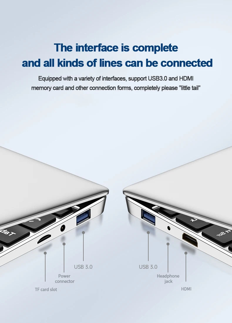 Ordinateur portable Windows 11 Intel Celeron J4025 2025, ordinateur portable Gamer, 12 Go de RAM, 512 Go, 1 To SSD, 1920x1080, ordinateur de bureau, nouveau