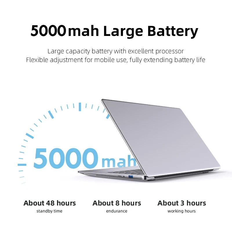 Ordinateur portable Windows 11 Intel Celeron J4025 2025, ordinateur portable Gamer, 12 Go de RAM, 512 Go, 1 To SSD, 1920x1080, ordinateur de bureau, nouveau