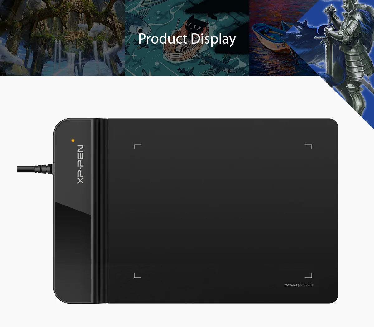 XPPen-Tablette de dessin numérique Star G430S, 4x3 pouces, 8192 recyclable, pour jeu OSU, avec stylet sans batterie