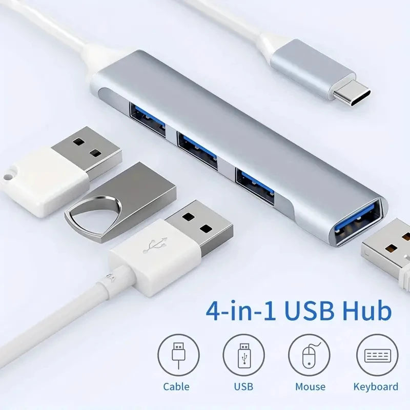 Extenseur USB Multifonction pour Téléphone Portable et Ordinateur 🔌📱💻