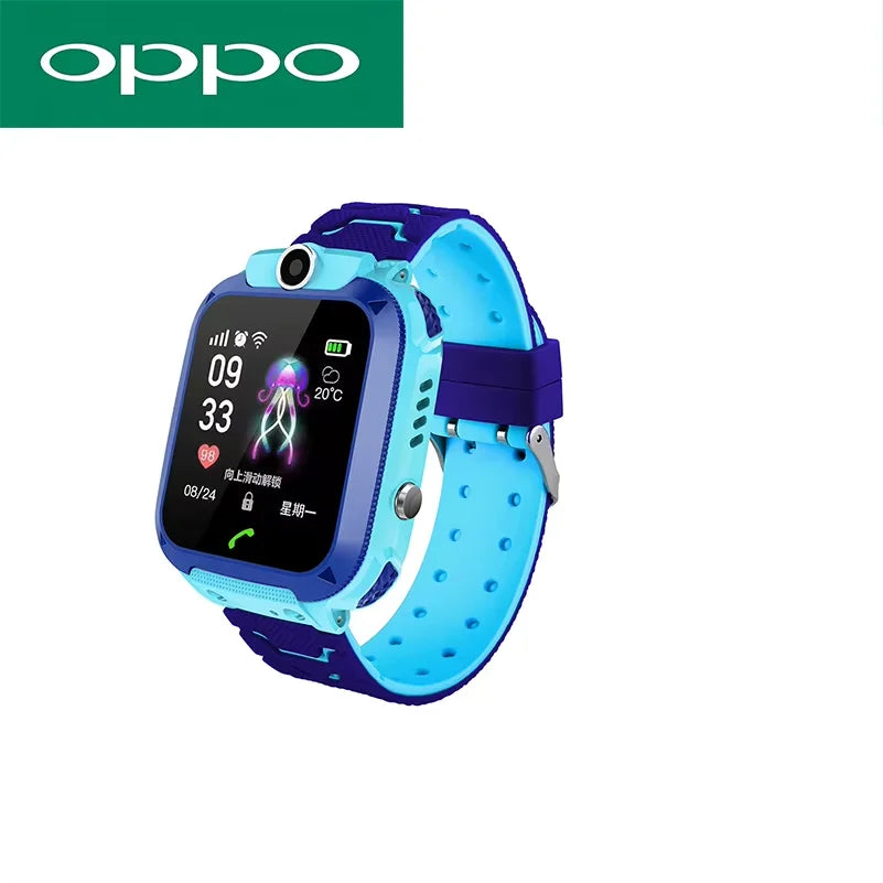 Xiaomi 4G enfants montre intelligente Mini enfants téléphone avec appel SOS caméra 3 en 1 dessin animé montre fille garçon anniversaire cadeau de noël 2025New