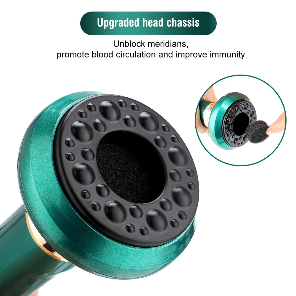 Appareil de Massage Intelligent – Ventouses Électriques Chauffantes