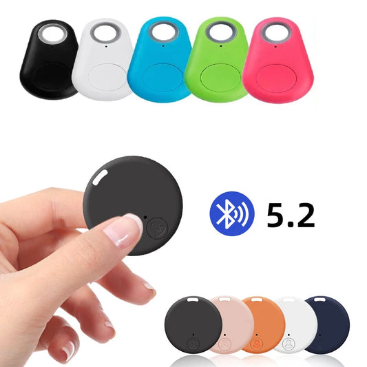 Mini GPS Bluetooth 5.0 Tracker dispositif Anti-perte rond dispositif Anti-perte animal de compagnie enfants sac portefeuille suivi localisateur intelligent