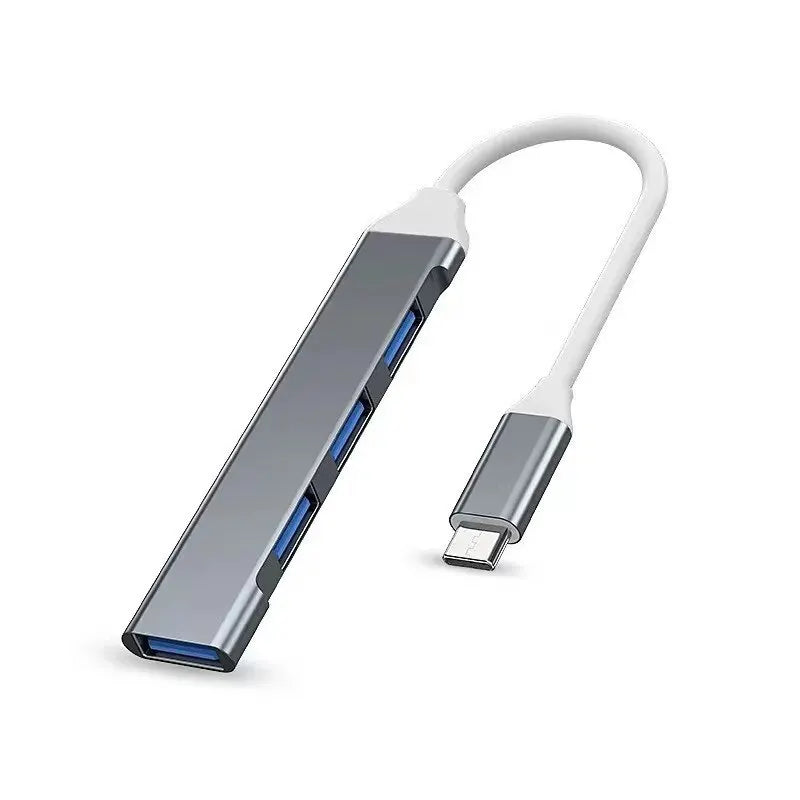 Hub USB Type-C 4 Ports 3.0 - Adaptateur OTG Multifonction 🔌💻