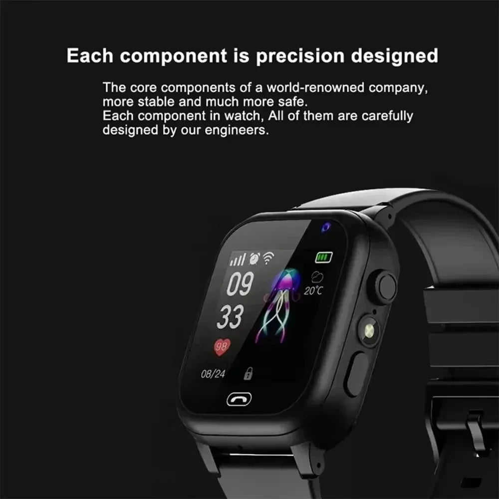 Xiaomi enfants 4G montre intelligente SOS GPS localisation appel vidéo carte Sim enfant montre intelligente caméra étanche mise à niveau montre garçons filles nouveau