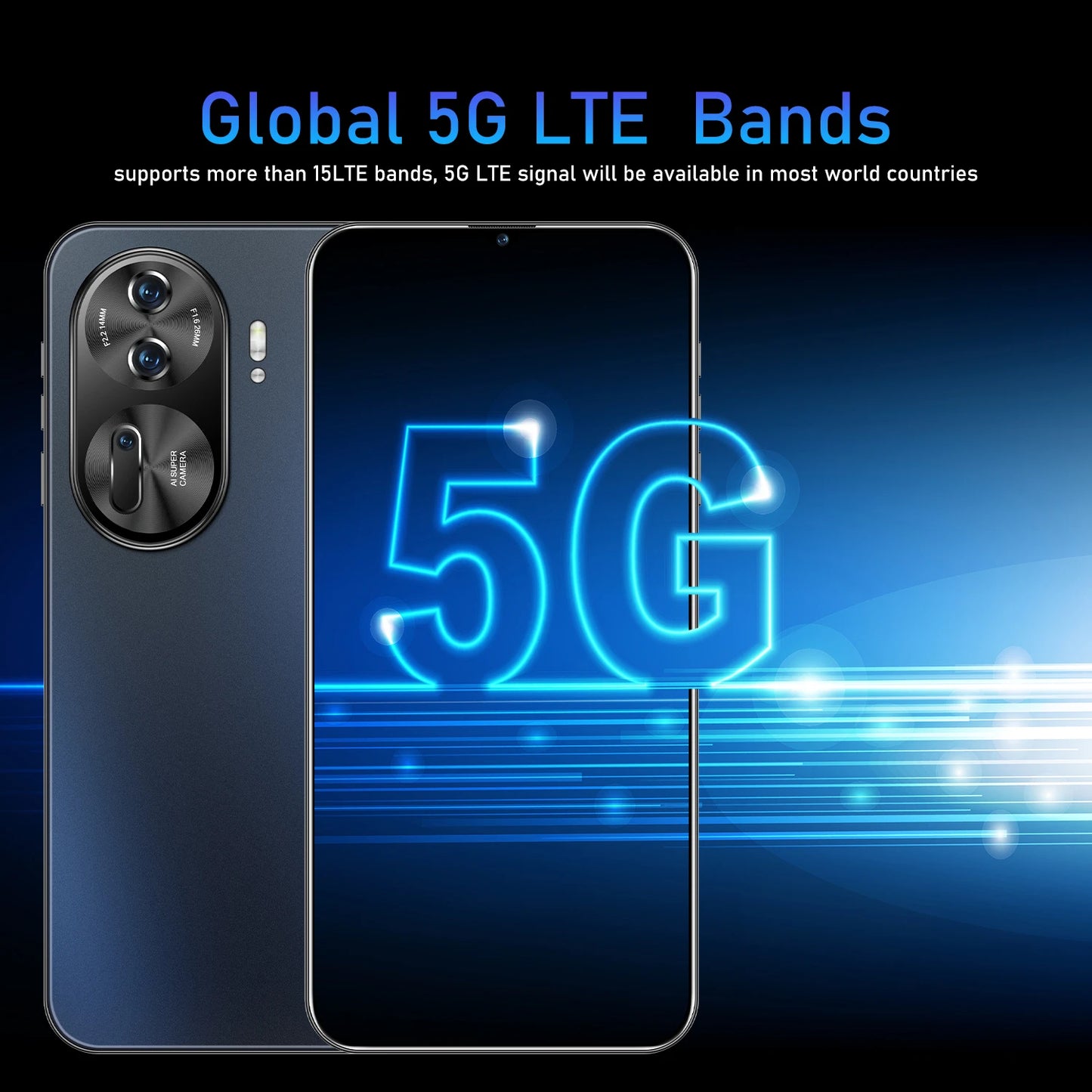 Reno 11 Pro 2025 nouvelle édition mondiale 7.3HD originale double carte intelligente 7800mAh batterie fonction de reconnaissance faciale