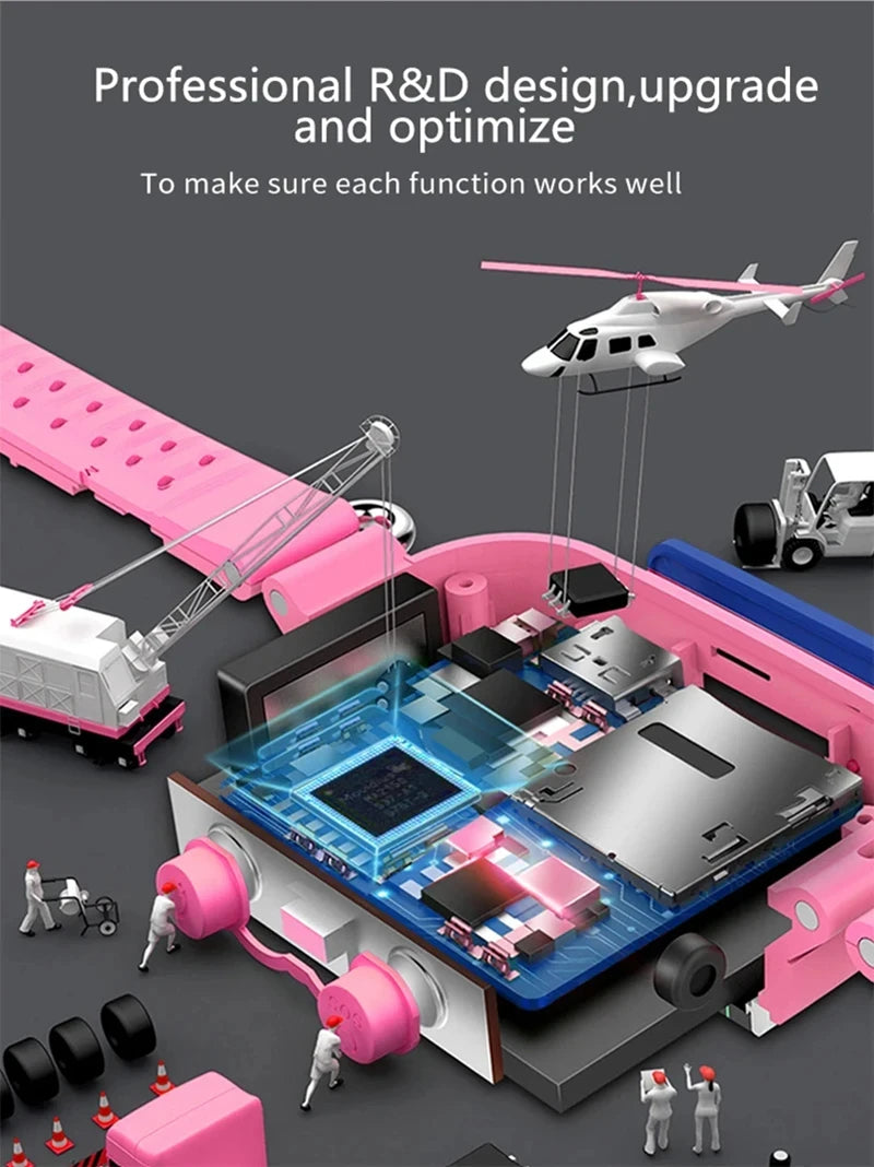 Xiaomi enfants montre intelligente SOS GPS localisation Tracke carte Sim appel enfant montre intelligente caméra étanche montre cadeau pour Ios Android