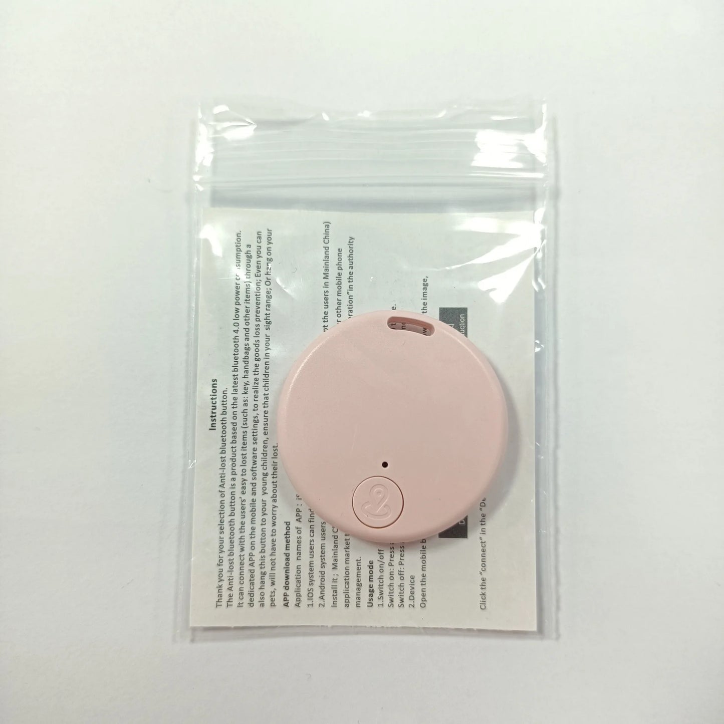 Mini GPS Bluetooth 5.0 Tracker dispositif Anti-perte rond dispositif Anti-perte animal de compagnie enfants sac portefeuille suivi localisateur intelligent