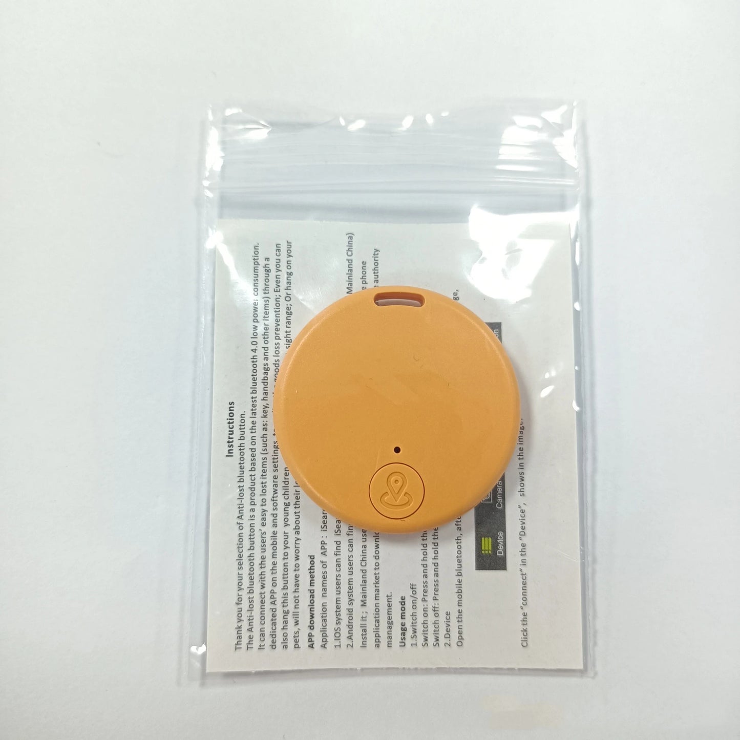 Mini GPS Bluetooth 5.0 Tracker dispositif Anti-perte rond dispositif Anti-perte animal de compagnie enfants sac portefeuille suivi localisateur intelligent