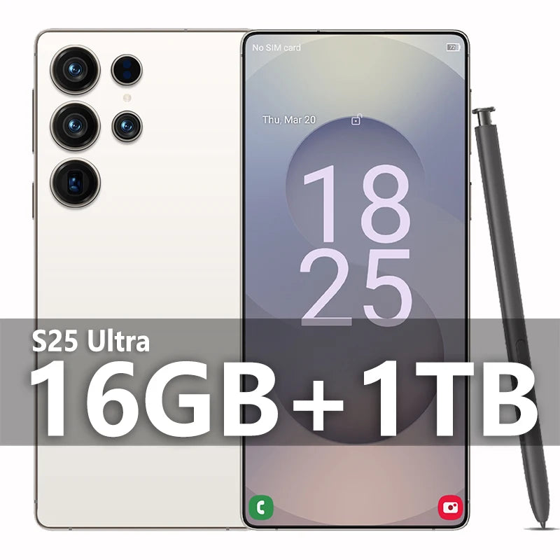 2025 Original Pad S25 ultra tablette PC 7.3 pouces HD 4K Android 13 22GB + 2TB 8000mAh batterie 4G 5G double carte Sim WiFi GPS Google Tab