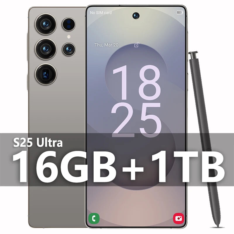 2025 Original Pad S25 ultra tablette PC 7.3 pouces HD 4K Android 13 22GB + 2TB 8000mAh batterie 4G 5G double carte Sim WiFi GPS Google Tab