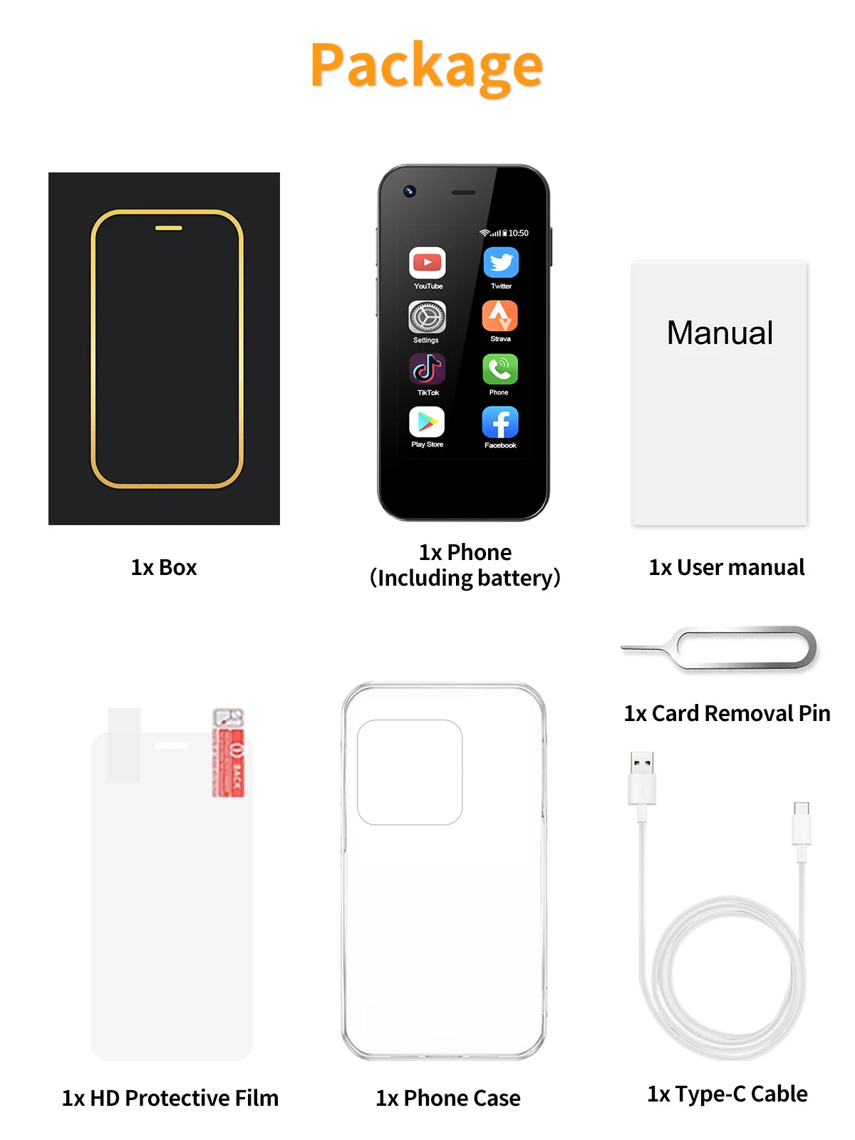 SERVO KING5000 Super Mini Smartphone 3G système Android 2 SIM veille WhatsAPP WiFi Hotspot 2.5 "écran petits téléphones mobiles intelligents