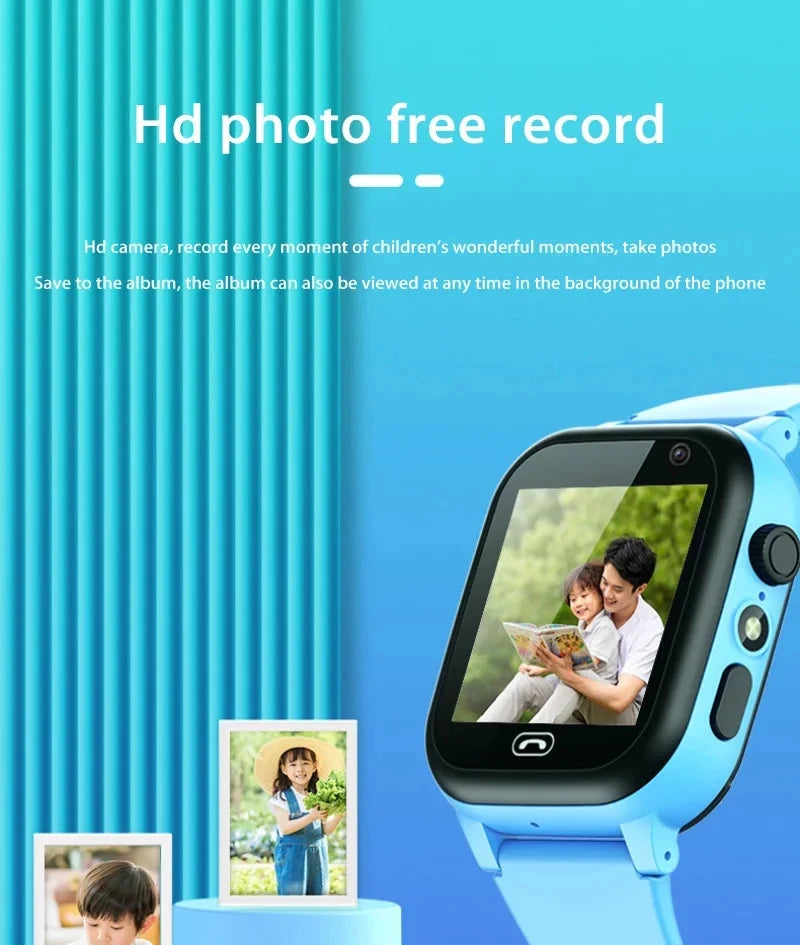 Xiaomi enfants 4G montre intelligente SOS GPS localisation carte Sim appel enfant montre intelligente caméra étanche garçons fille cadeau pour Ios Android nouveau