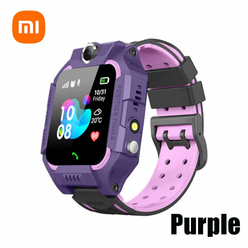 Xiaomi enfants GPS montre intelligente 5G localisation carte SIM appel SOS montre intelligente caméra montre étanche cadeau pour IOS Android enfant cadeau