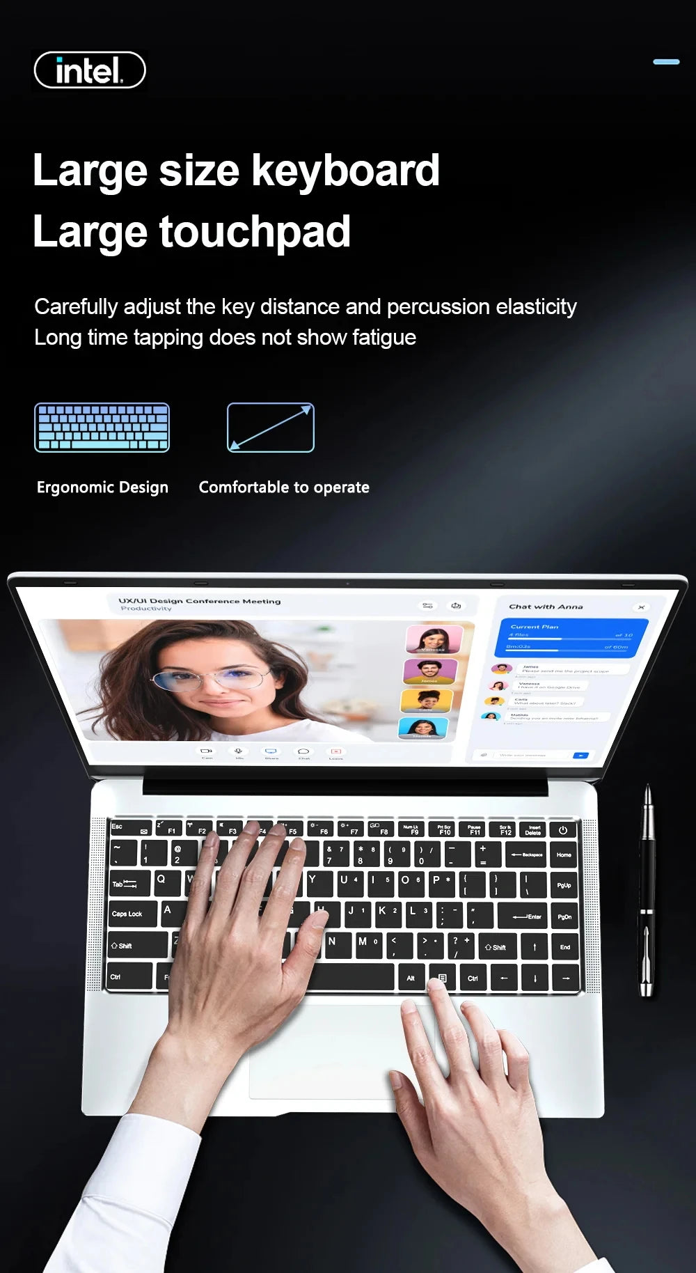 Ordinateur portable Windows 11 Intel Celeron J4025 2025, ordinateur portable Gamer, 12 Go de RAM, 512 Go, 1 To SSD, 1920x1080, ordinateur de bureau, nouveau