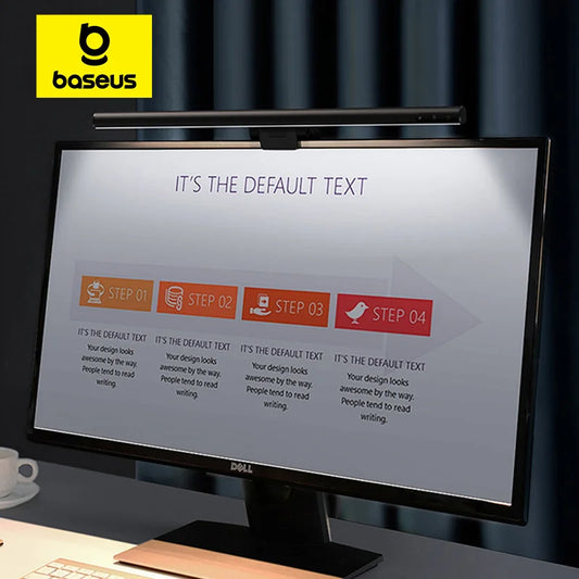 Bas192.- Lampe de bureau pour ordinateur portable, écran, USB, nouveau, lampe de table, moniteur, étude, lecture