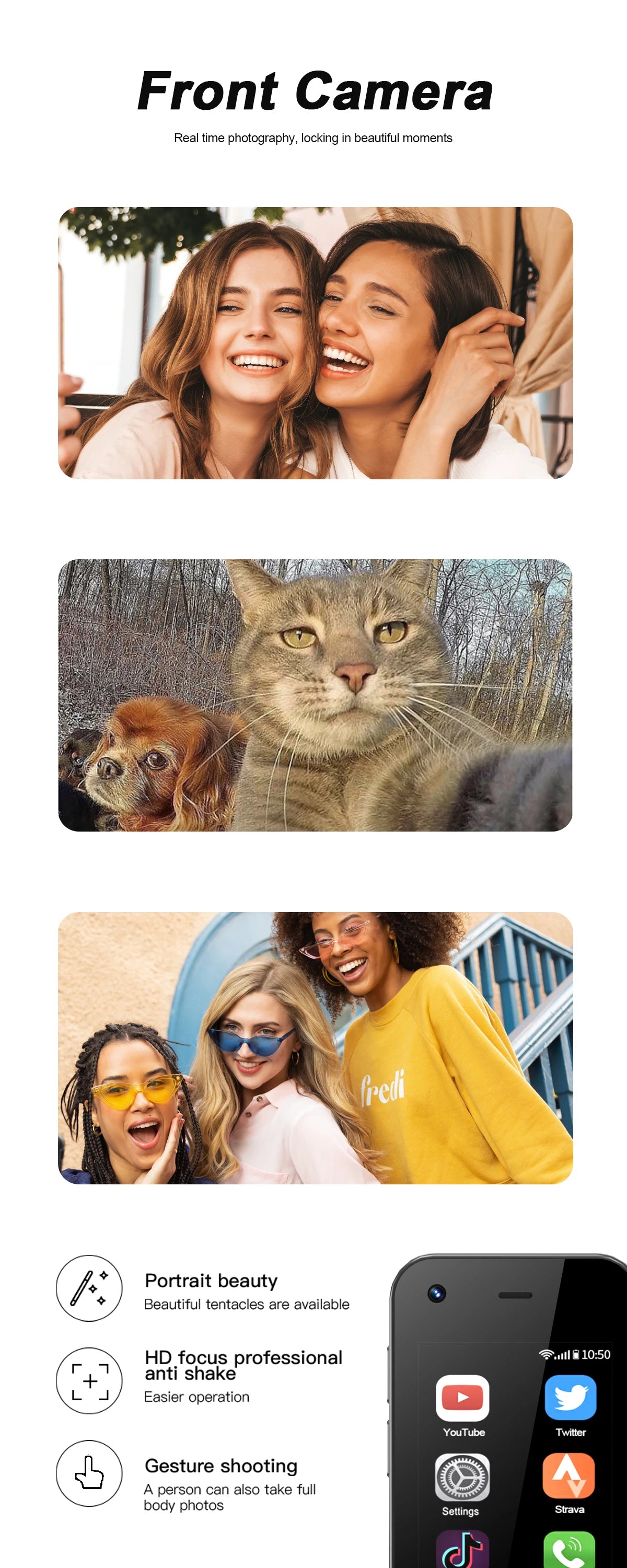 SERVO KING5000 Super Mini Smartphone 3G système Android 2 SIM veille WhatsAPP WiFi Hotspot 2.5 "écran petits téléphones mobiles intelligents