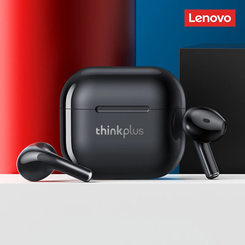 Lenovo-Écouteurs Bluetooth sans fil LP40 TWS, casque à commande tactile, casque de jeu, appel HD avec micro, écouteurs, nouveau choix, 2025