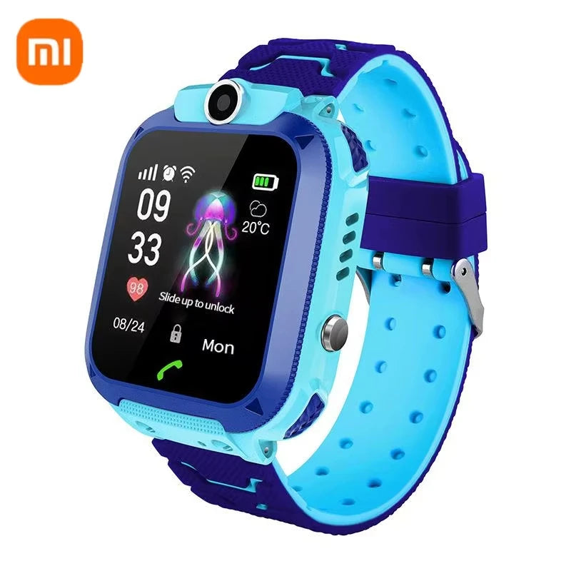 Xiaomi enfants montre intelligente SOS GPS localisation Tracke carte Sim appel enfant montre intelligente caméra étanche montre cadeau pour Ios Android