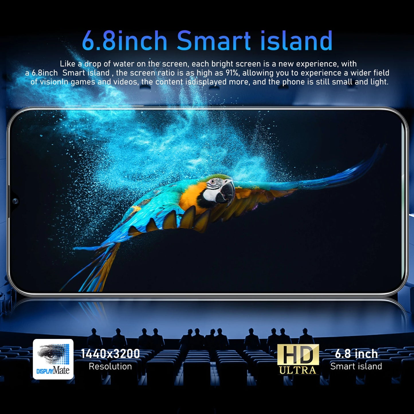 Reno 11 Pro 2025 nouvelle édition mondiale 7.3HD originale double carte intelligente 7800mAh batterie fonction de reconnaissance faciale