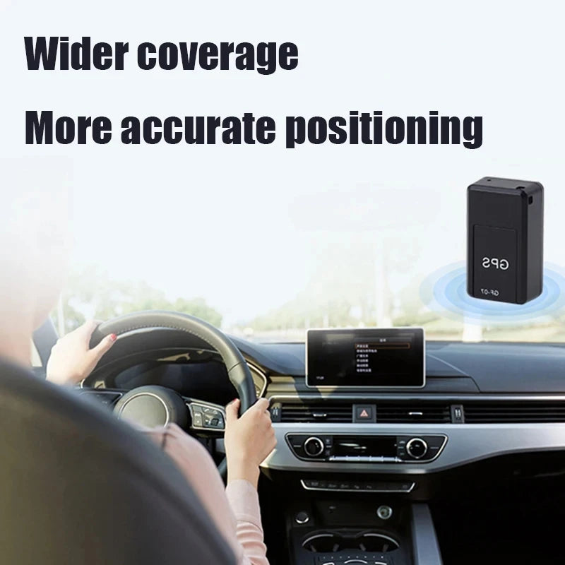 GF07 Mini dispositif de suivi GPS avec carte sim  ( non fournie ) , Position GPS APP traqueur GPS magnétique voiture fort Anti-perte localisateur GPS de véhicule