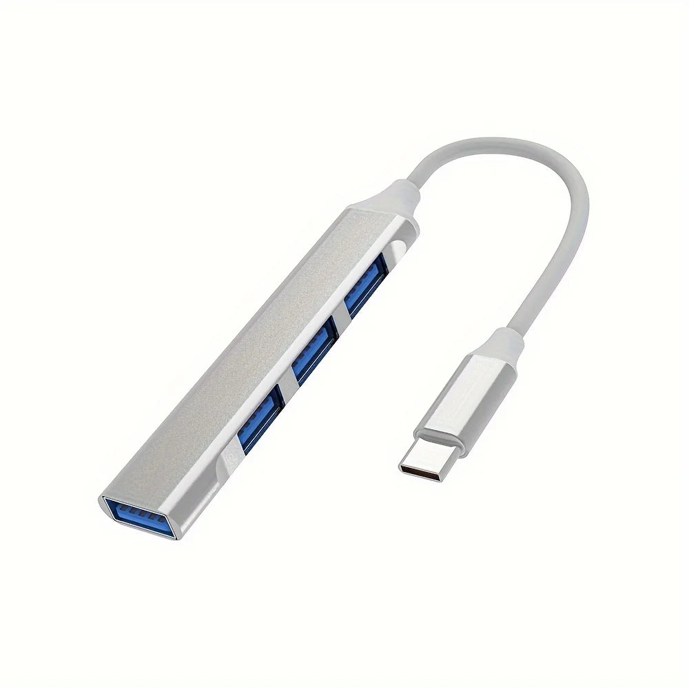 Hub USB Type-C 4 Ports 3.0 - Adaptateur OTG Multifonction 🔌💻
