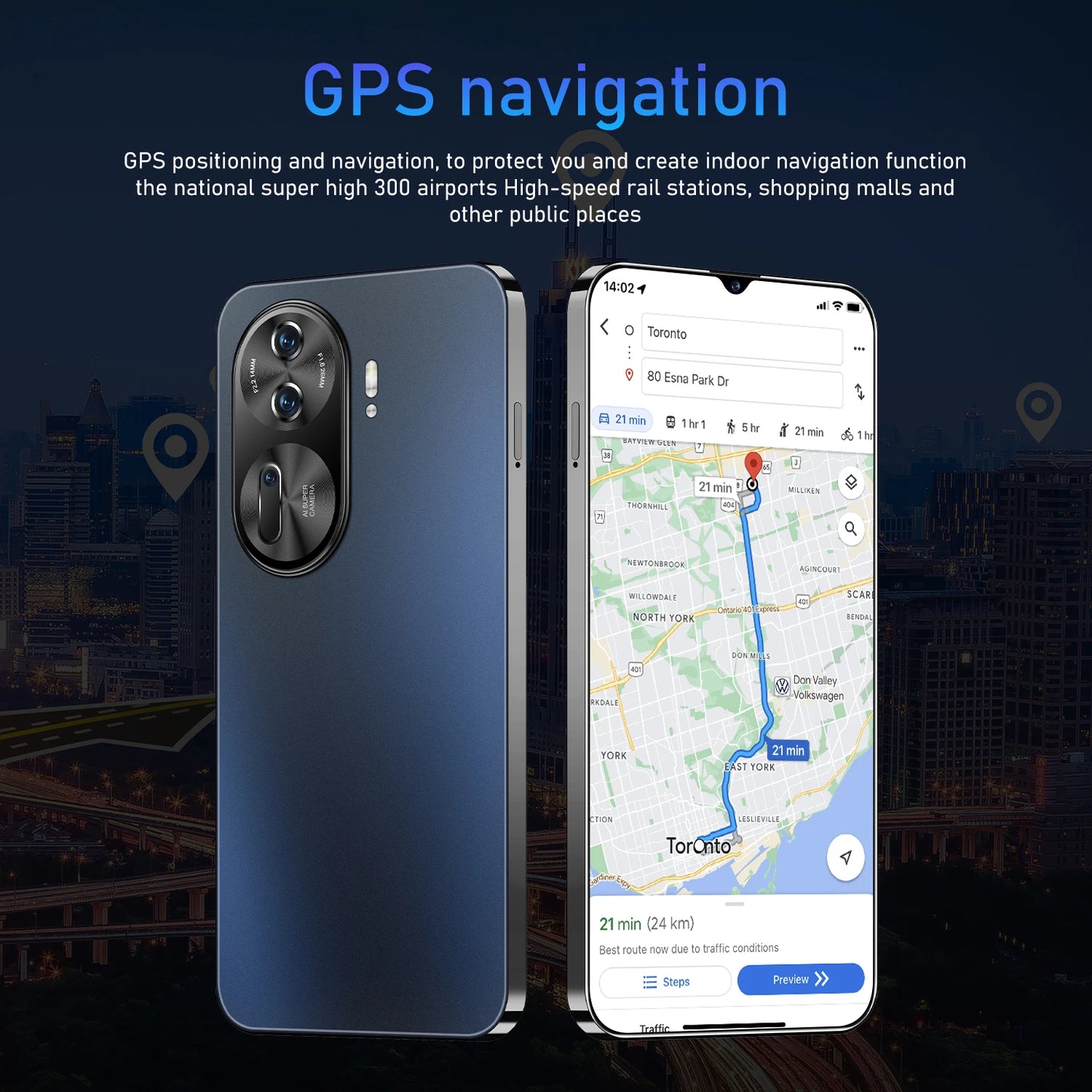 Reno 11 Pro 2025 nouvelle édition mondiale 7.3HD originale double carte intelligente 7800mAh batterie fonction de reconnaissance faciale