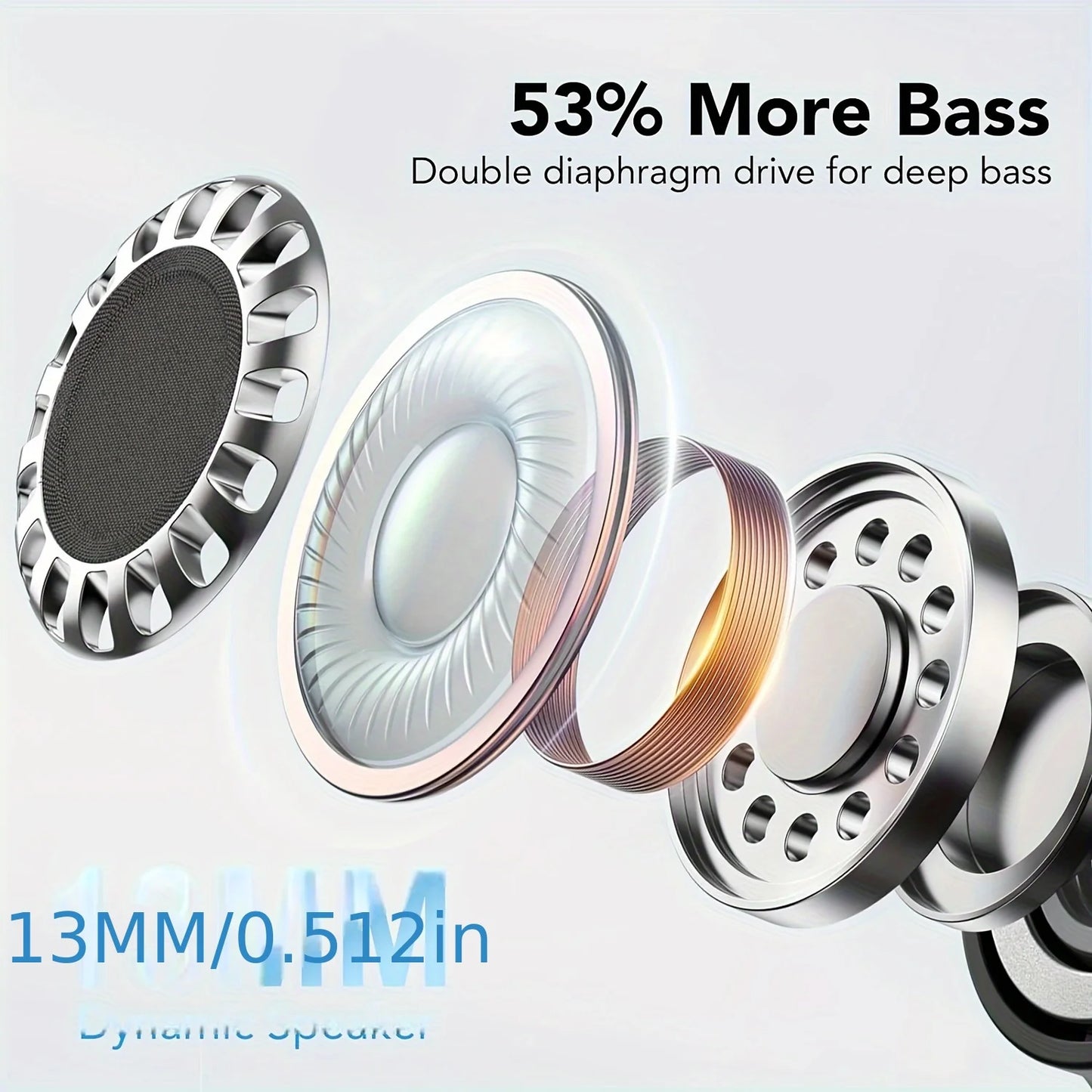 Écouteurs sans fil Bluetooth 5.3, 40dB, suppression du bruit, 6 micros, ENC, écran LED, appel HD, écouteurs TWS, mode transparence, téléphone sauna