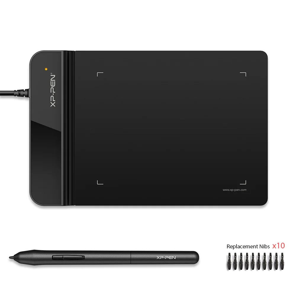 XPPen-Tablette de dessin numérique Star G430S, 4x3 pouces, 8192 recyclable, pour jeu OSU, avec stylet sans batterie