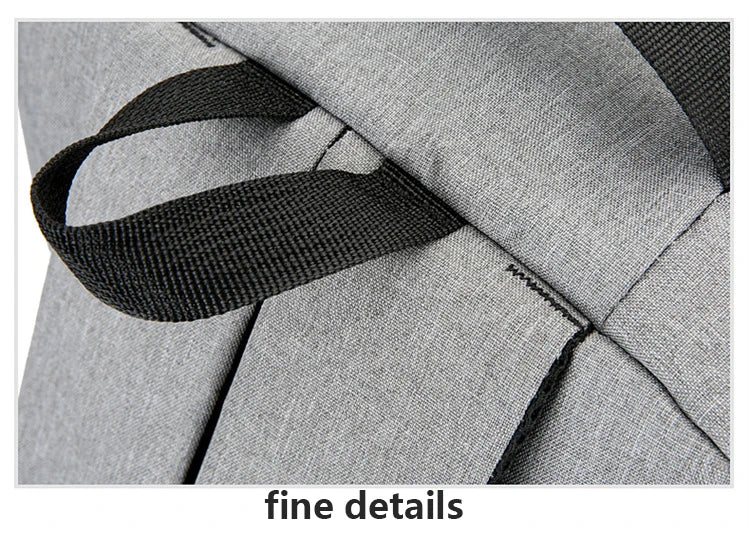 Sac à dos d'affaires étanche pour hommes, sacs à dos d'école USB, sac à dos pour ordinateur portable de 15.6 pouces, sacs à dos de grande capacité pour hommes