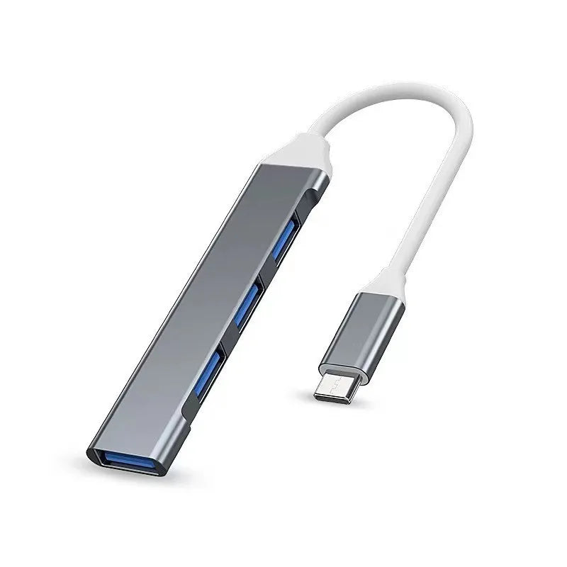 Hub USB 4 Ports à Haute Vitesse pour Téléphone et Ordinateur