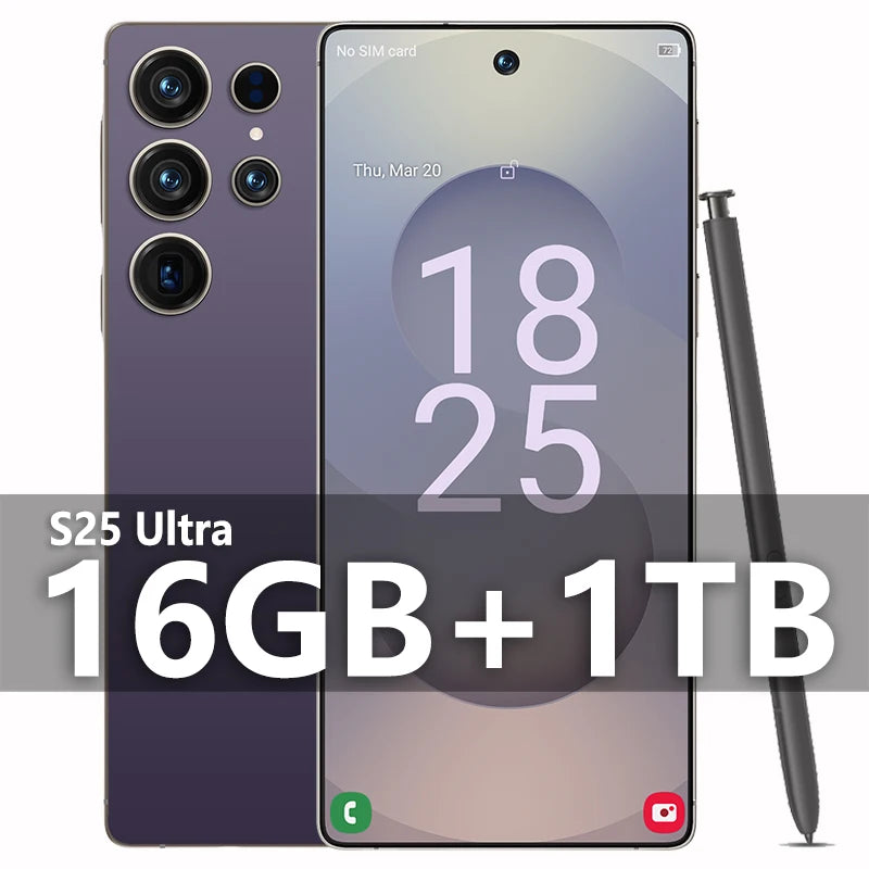 2025 Original Pad S25 ultra tablette PC 7.3 pouces HD 4K Android 13 22GB + 2TB 8000mAh batterie 4G 5G double carte Sim WiFi GPS Google Tab