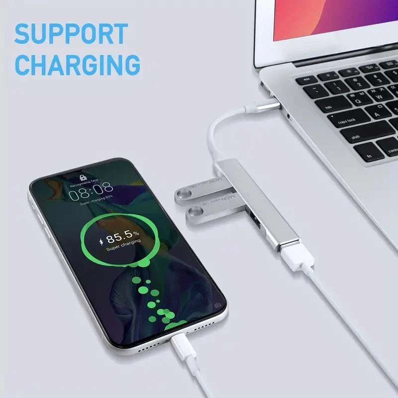 Extenseur USB Multifonction pour Téléphone Portable et Ordinateur 🔌📱💻