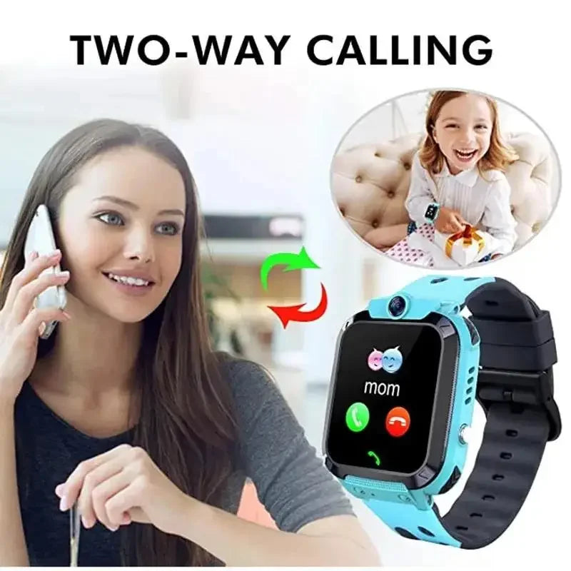 Xiaomi 4G enfants montre intelligente Mini enfants téléphone avec appel SOS caméra 3 en 1 dessin animé montre fille garçon anniversaire cadeau de noël 2025New