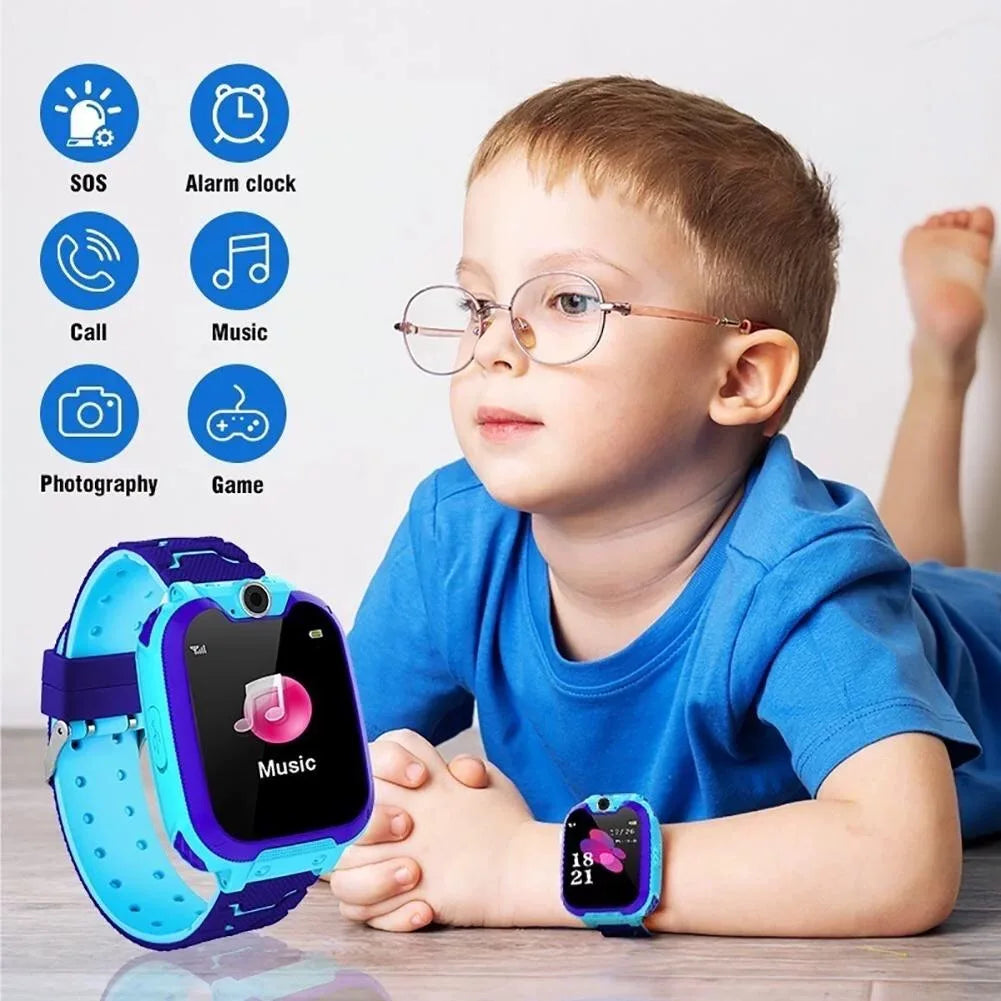 Xiaomi enfants montre intelligente SOS GPS localisation Tracke carte Sim appel enfant montre intelligente caméra étanche montre cadeau pour Ios Android