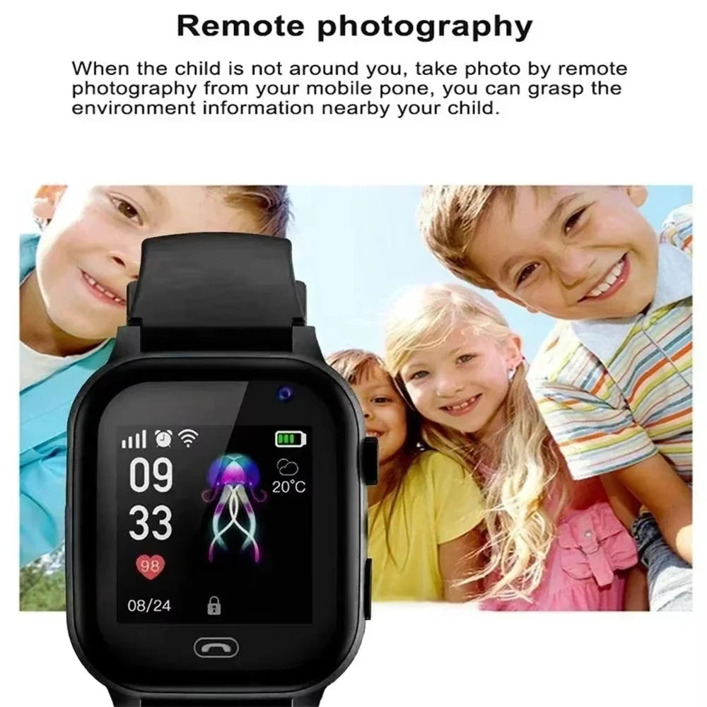 Xiaomi enfants 4G montre intelligente SOS GPS localisation appel vidéo carte Sim enfant montre intelligente caméra étanche mise à niveau montre garçons filles nouveau