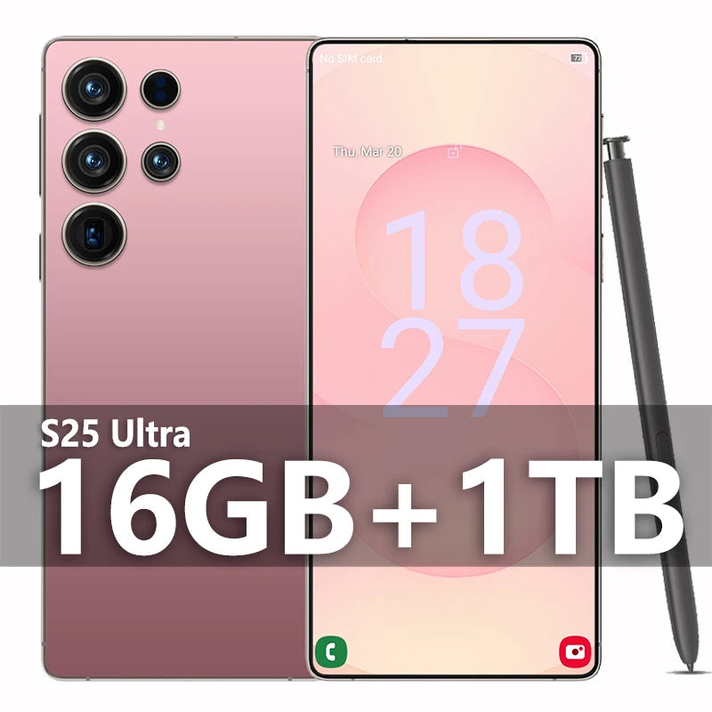 2025 Original Pad S25 ultra tablette PC 7.3 pouces HD 4K Android 13 22GB + 2TB 8000mAh batterie 4G 5G double carte Sim WiFi GPS Google Tab