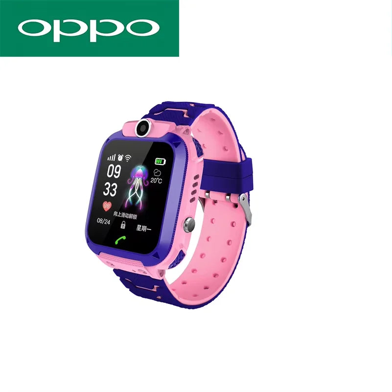 Xiaomi 4G enfants montre intelligente Mini enfants téléphone avec appel SOS caméra 3 en 1 dessin animé montre fille garçon anniversaire cadeau de noël 2025New