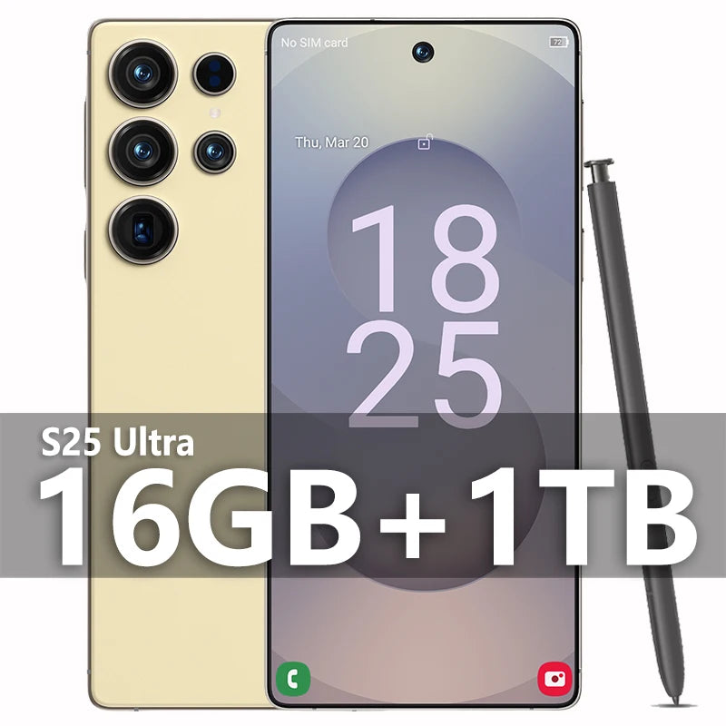 2025 Original Pad S25 ultra tablette PC 7.3 pouces HD 4K Android 13 22GB + 2TB 8000mAh batterie 4G 5G double carte Sim WiFi GPS Google Tab