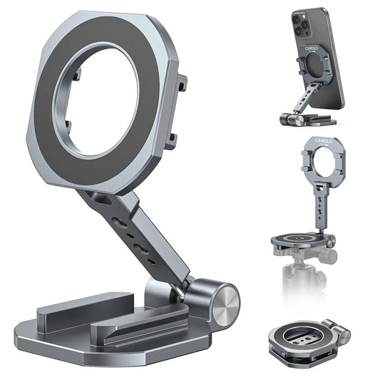 2026 double support de téléphone magnétique avec Arca chaussure froide trépied support de gymnastique magnétique pour Magsafe iPhone 16 15 14 13 12 série