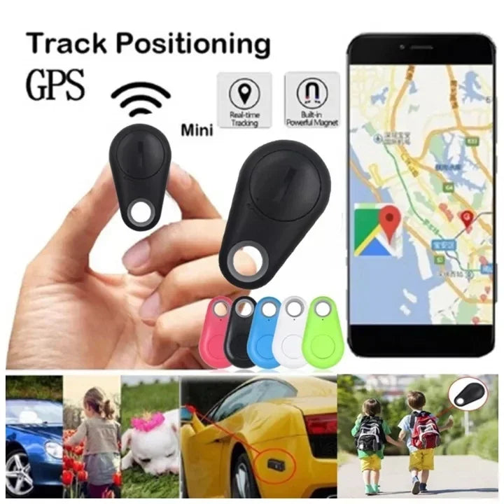 Mini traqueur mobile Bluetooth 5.0, dispositif anti-perte, rond, animal de compagnie, enfants, sac, portefeuille, suivi, recherche intelligente, localisateur