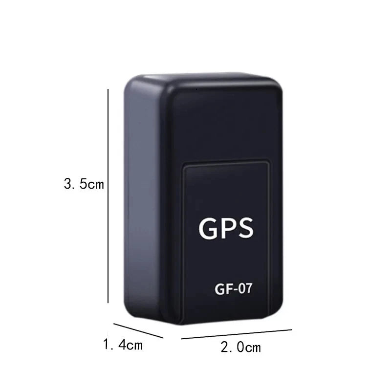 GF07 Mini dispositif de suivi GPS avec carte sim  ( non fournie ) , Position GPS APP traqueur GPS magnétique voiture fort Anti-perte localisateur GPS de véhicule