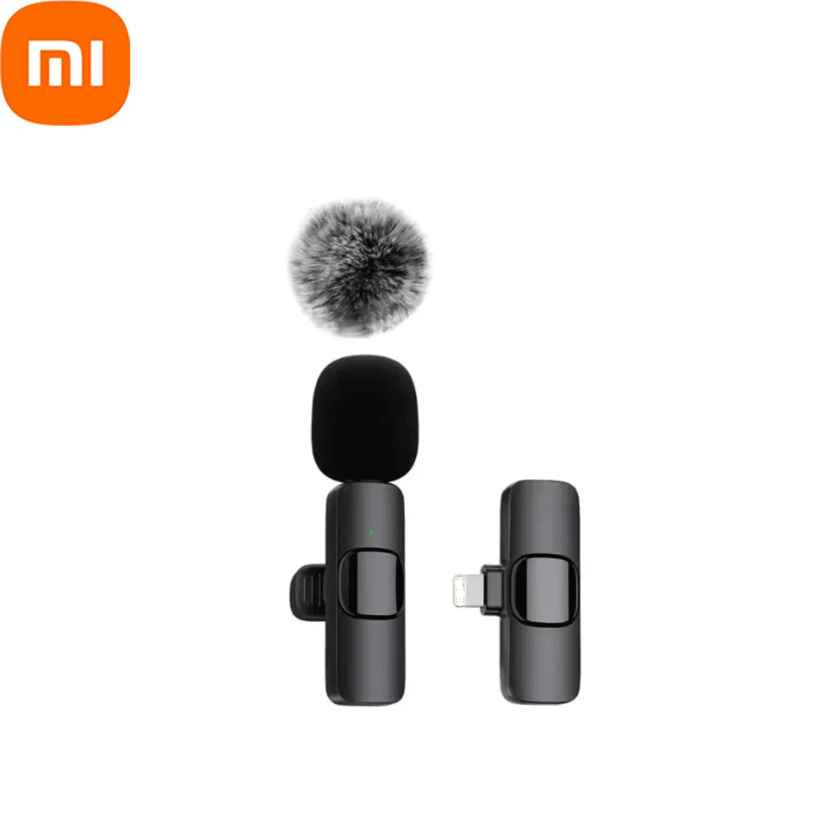 Xiaomi – Mini Microphone Lavalier Portable sans fil, pour diffusion en direct, enregistrement Audio et vidéo de jeu, iPhone et Android