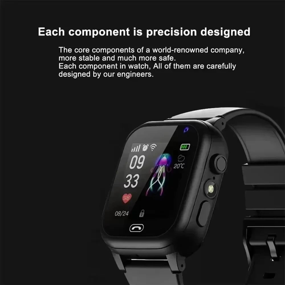 Xiaomi enfants 4G montre intelligente SOS GPS localisation carte Sim appel enfant montre intelligente caméra étanche garçons fille cadeau pour Ios Android nouveau