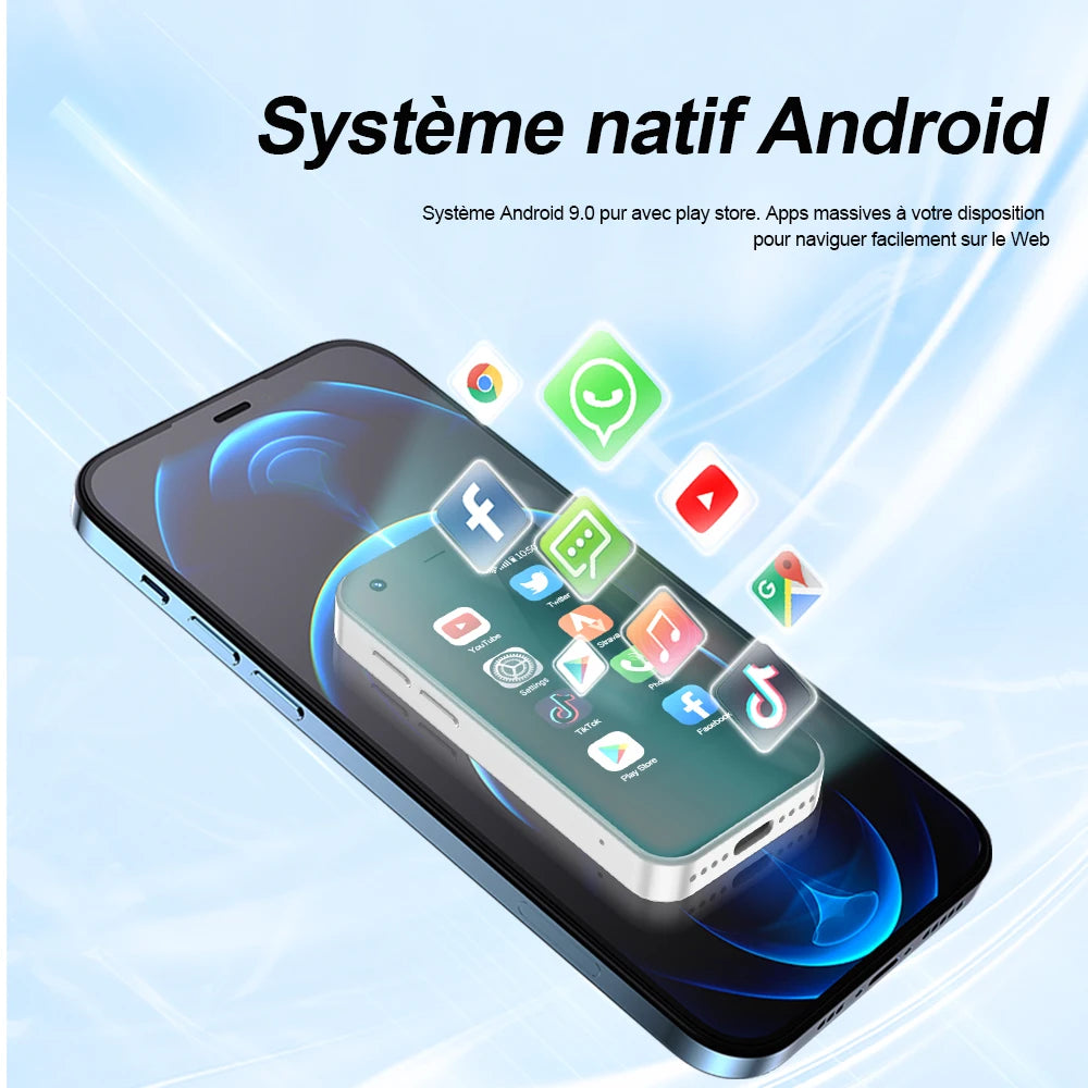 SERVO KING5000 Super Mini Smartphone 3G système Android 2 SIM veille WhatsAPP WiFi Hotspot 2.5 "écran petits téléphones mobiles intelligents