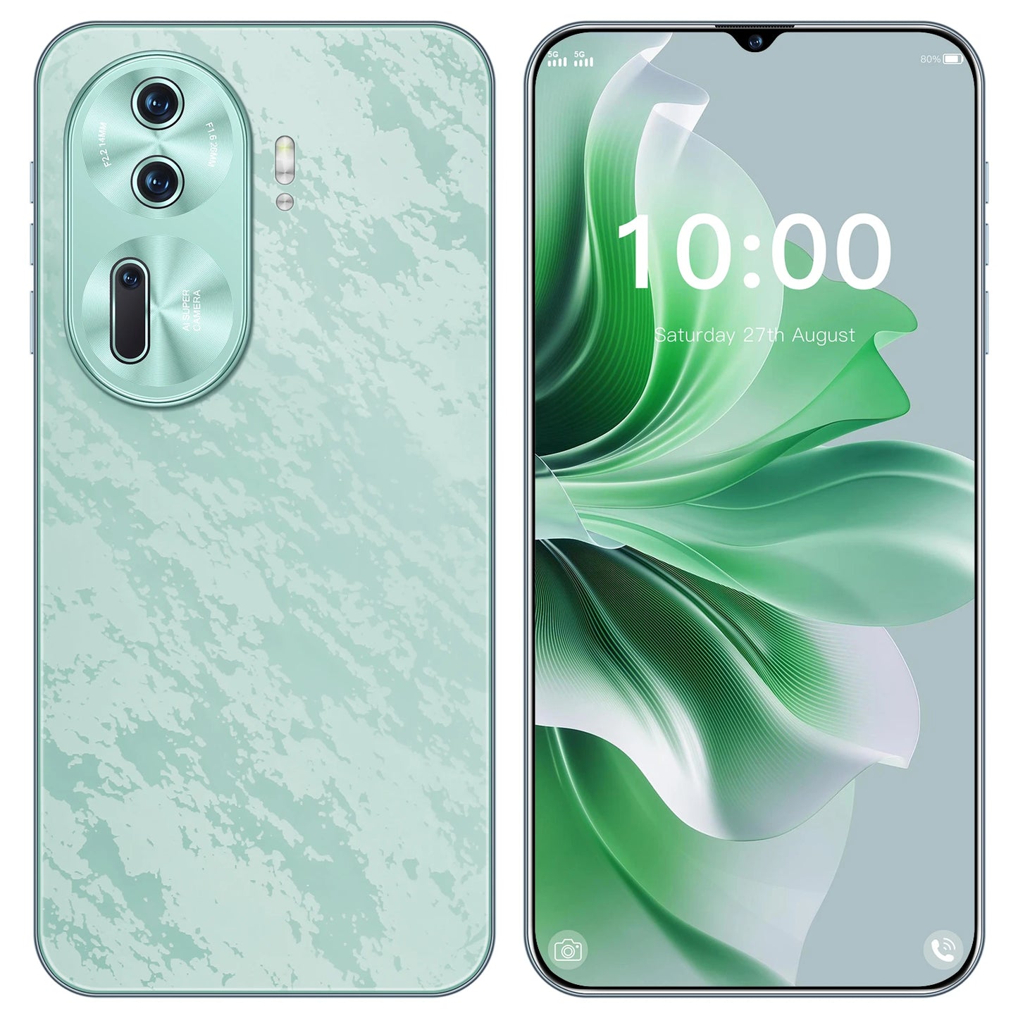 Reno 11 Pro 2025 nouvelle édition mondiale 7.3HD originale double carte intelligente 7800mAh batterie fonction de reconnaissance faciale